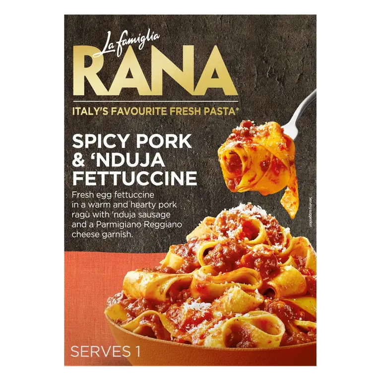 Spicy Pork & Nduja Fettuccine 407g