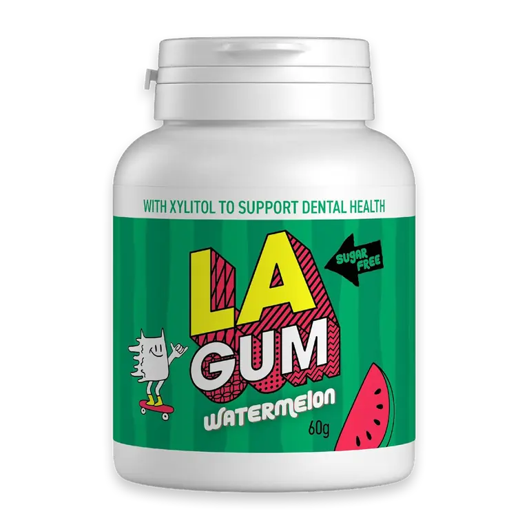 LA Watermelon Chewing Gum Gum Bottle