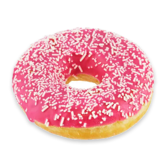 Donut Jordgubb Choklad