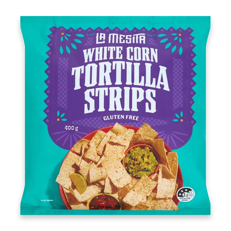 White Corn Tortilla Strips
