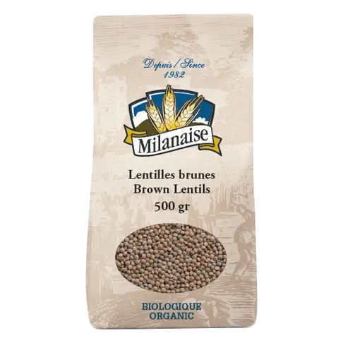 Organic Lentils Brown 500 g