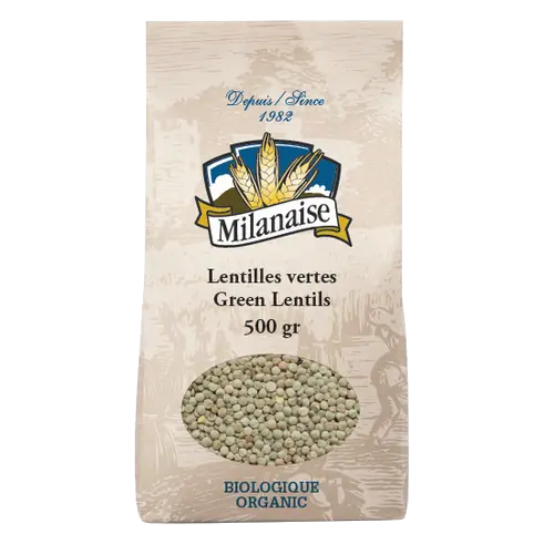 Organic Lentils Green 500 g