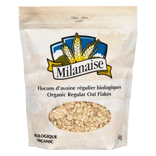 Organic Oat Flakes Regular 1 kg