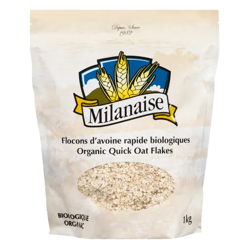 Organic Quick Oat Flakes 1 kg