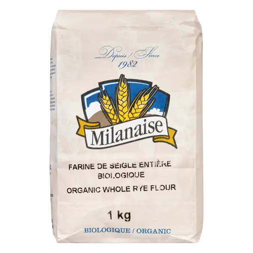 Organic Flour Whole Rye 1 kg