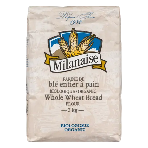 Milanaise Organic Flour Whole Wheat Bread 2 kg