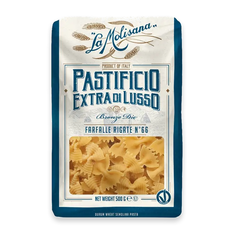 Pastificio Extra Di Lusso Farfalle Rigate Pasta