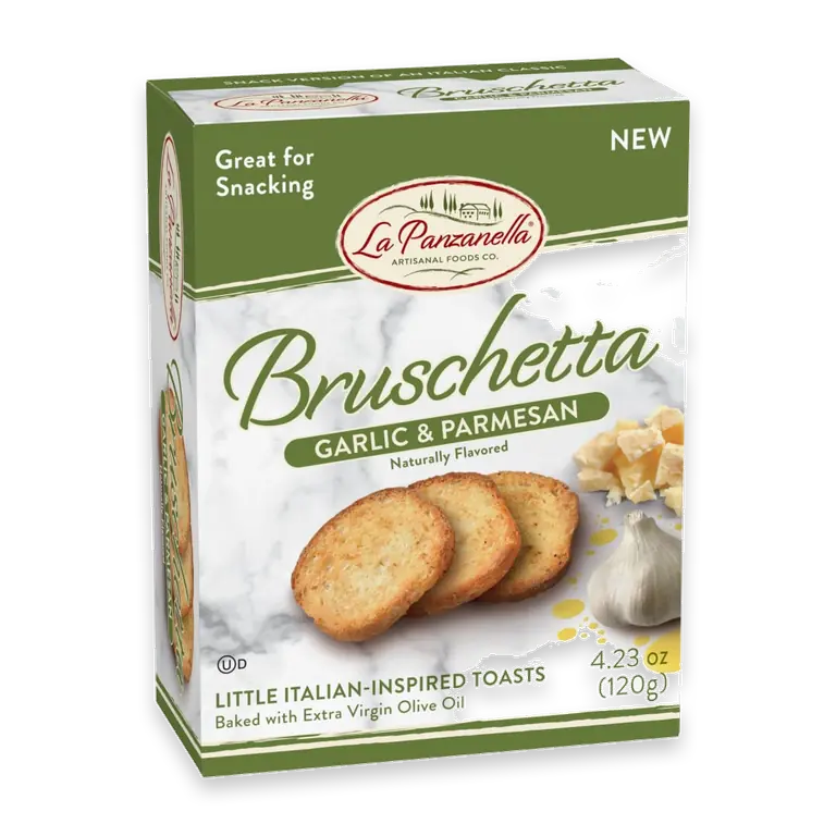 Garlic & Parmesan Bruschetta