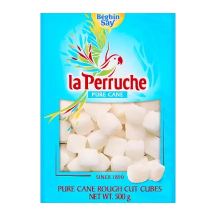 Pure Cane White Rough Cut Cubes