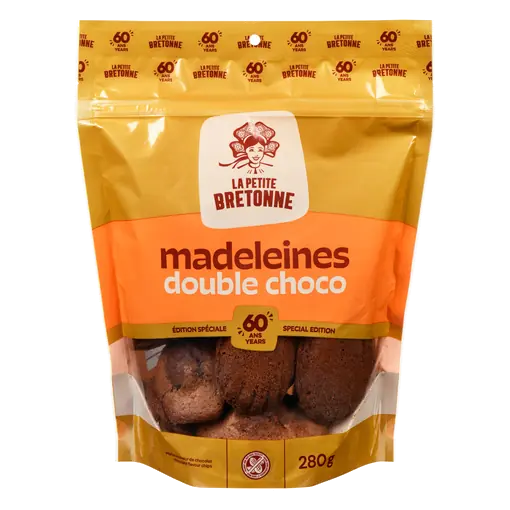 Madeleines Double Choco Chocolate 280 g