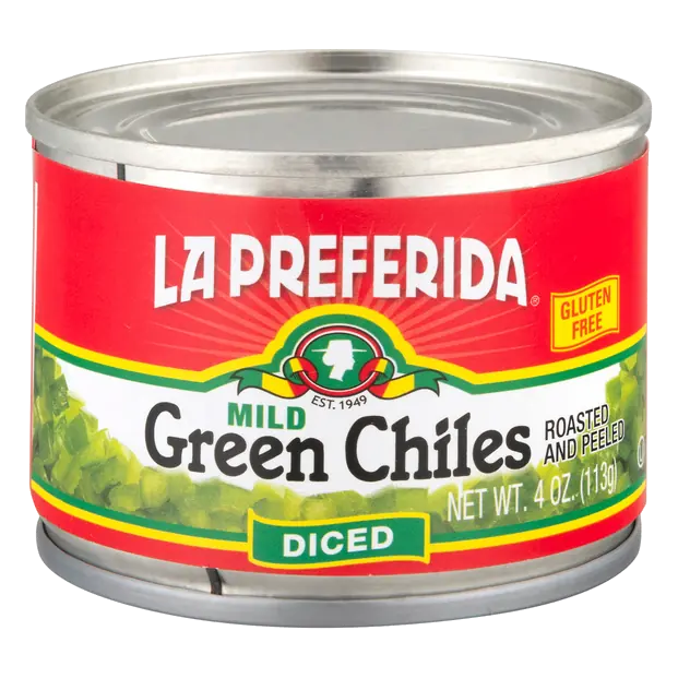 Diced Mild Green Chilies