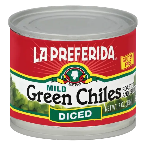La Preferida Diced Roasted and Peeled Diced Green Chiles 7 oz