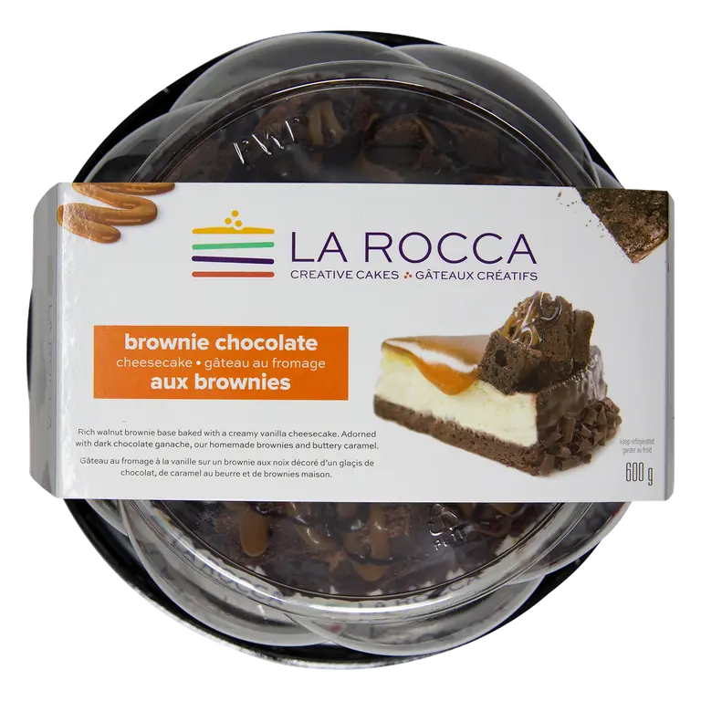 Cheesecake Chocolate Brownie 6-inch 600 g (frozen)