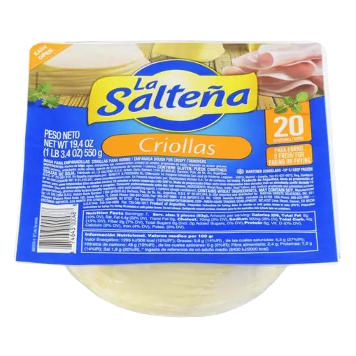 Frozen Empanada Shells For Turnover Pastries 550 g