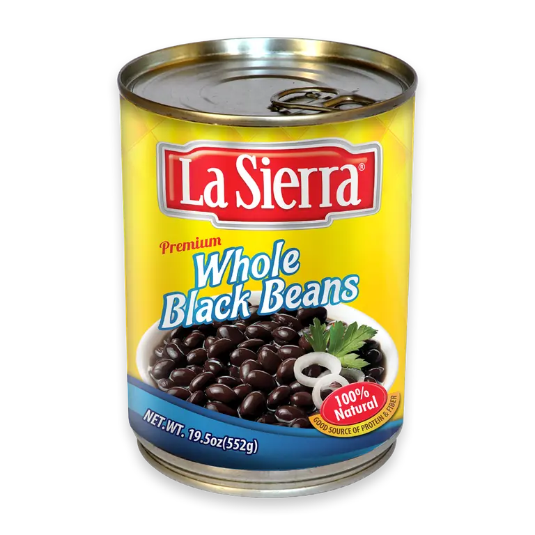 Premium Whole Black Beans