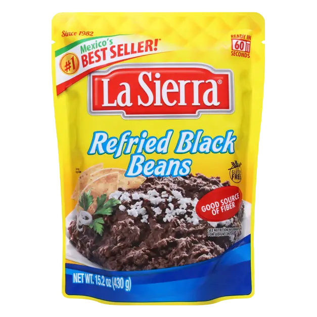 Refried Black Beans Microwave