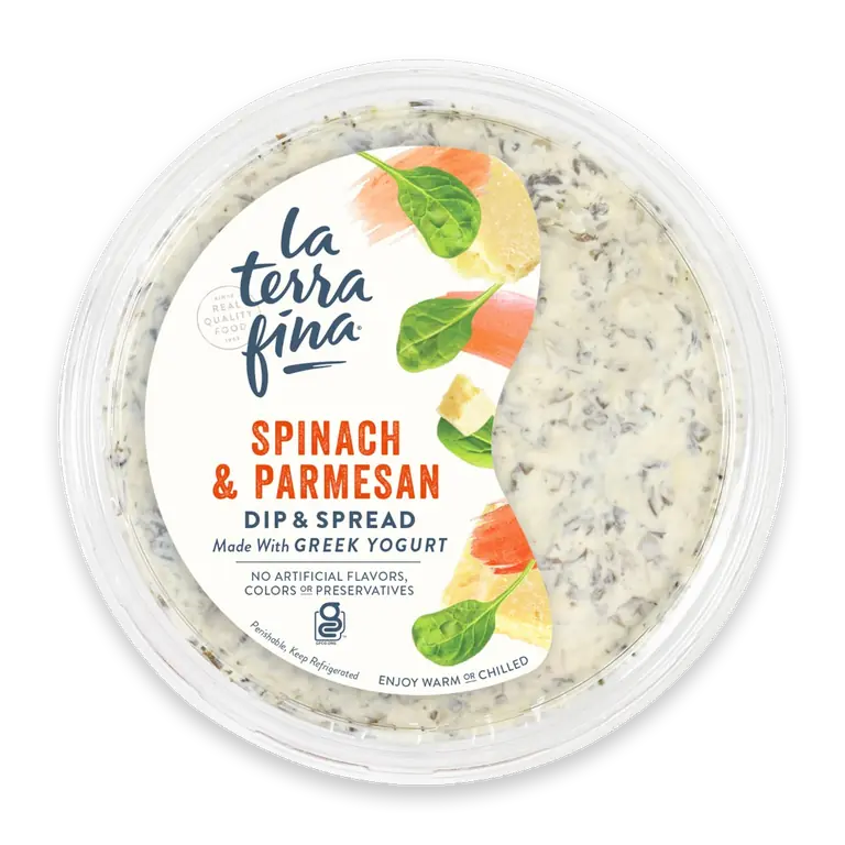 Spinach & Parmesan Greek Yogurt Dip & Spread