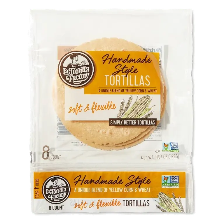 Handmade Style Soft & Flexible Tortillas