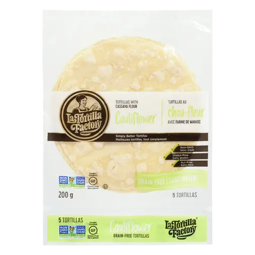 Gluten-Free Tortillas Cauliflower 200 g