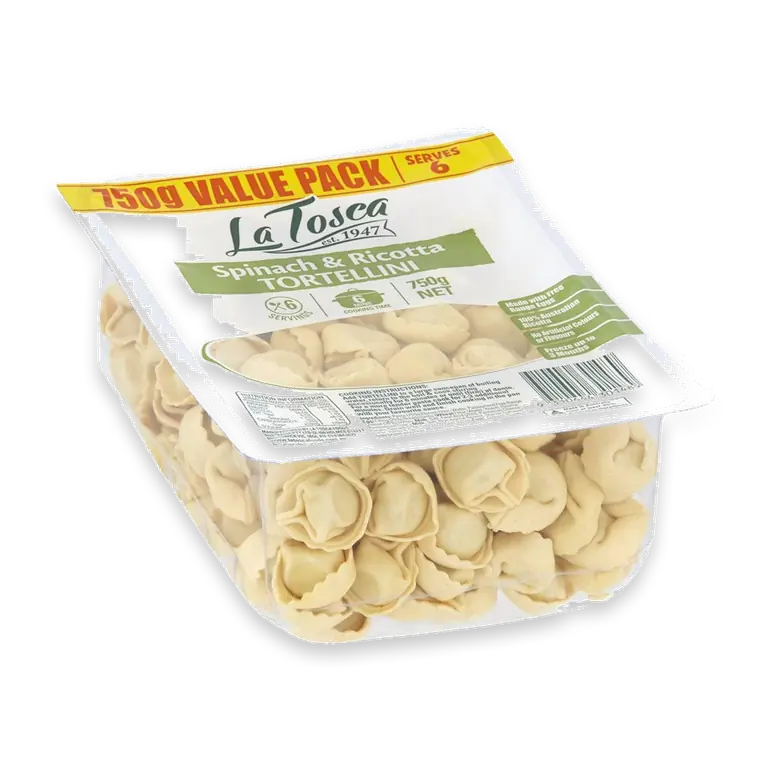 Fresh Filled Pasta Spinach & Ricotta Totellini Value Pack