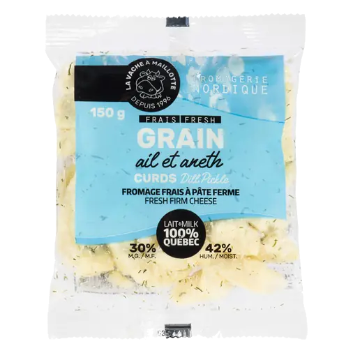 Fresh Cheese Curds Garlic and Dill 150 g
