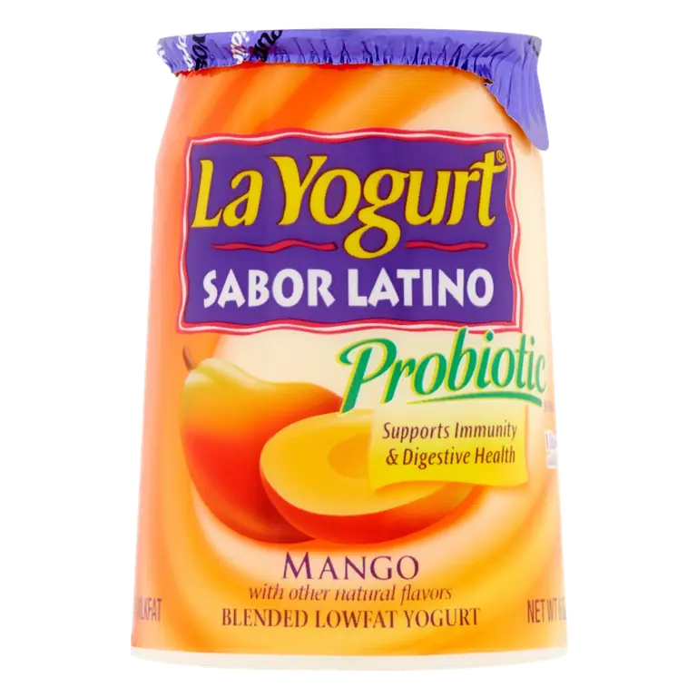 Probiotic Mango Blended Lowfat Yogurt