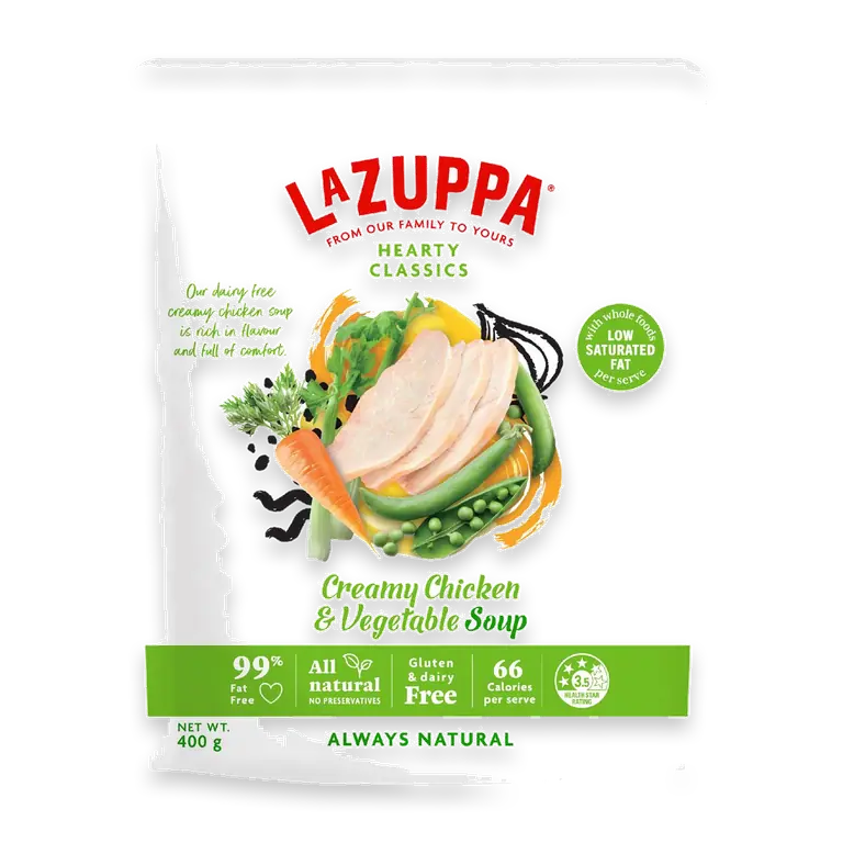 Soup Pouch Creamy Chicken & Vegetable