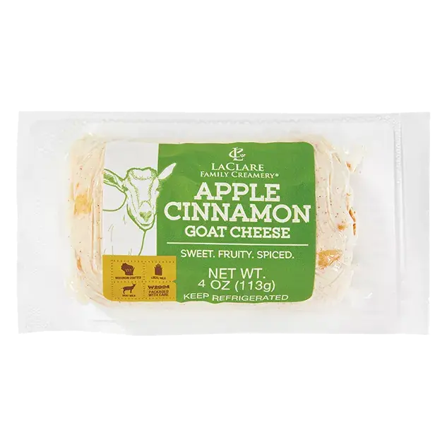 Apple Cinnamon Goat Cheese Log