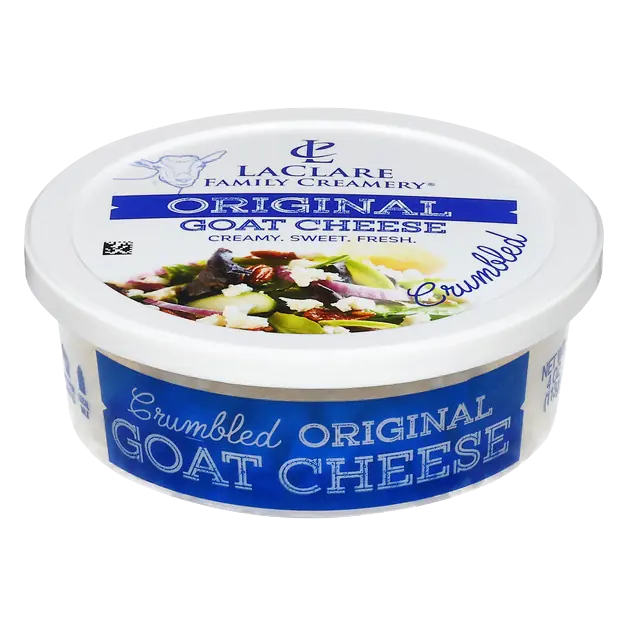 LaClare Family Creamery Crumbled Original Goat Cheese 4 oz