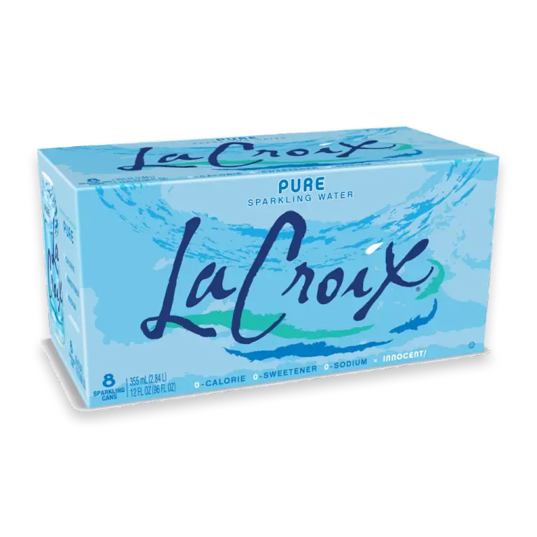Pure Sparkling Water Cans