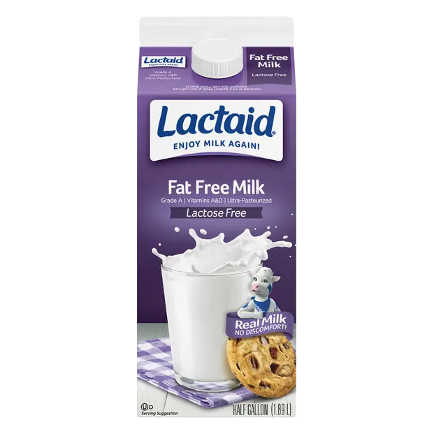 Lactose & Fat Free Milk