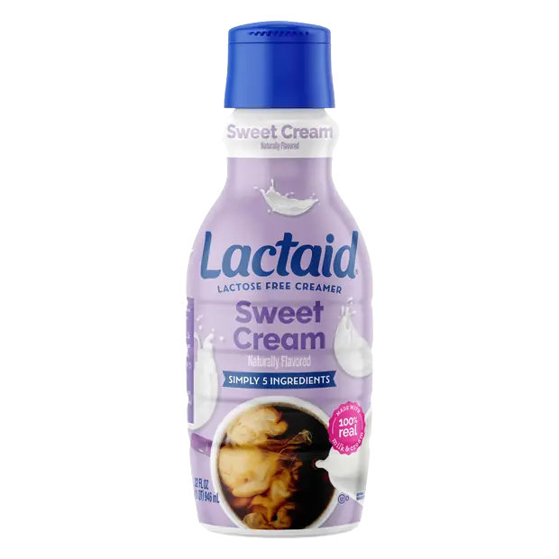 Lactose Free Sweet Cream Flavored Coffee Creamer
