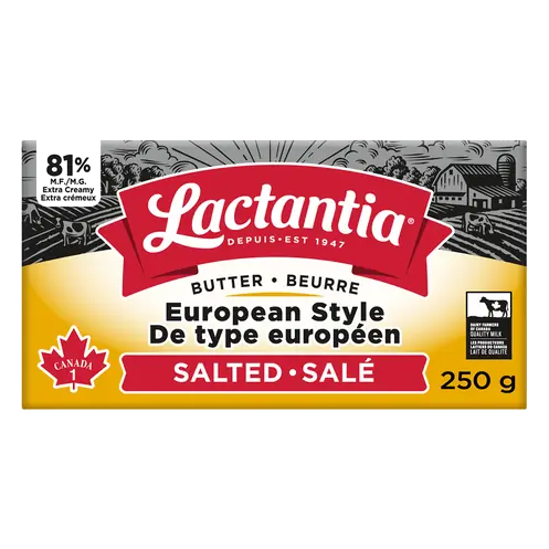 Butter Salted 81% European Style 250 g