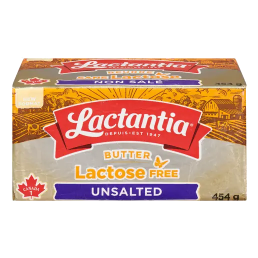 Lactose-Free Butter Unsalted 454 g