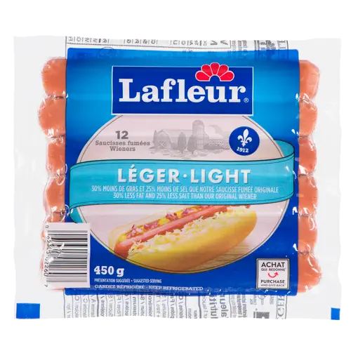 Frankfurters Leger Light 450 g