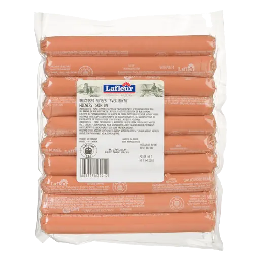 Skin On Smoked Weiners 375 g