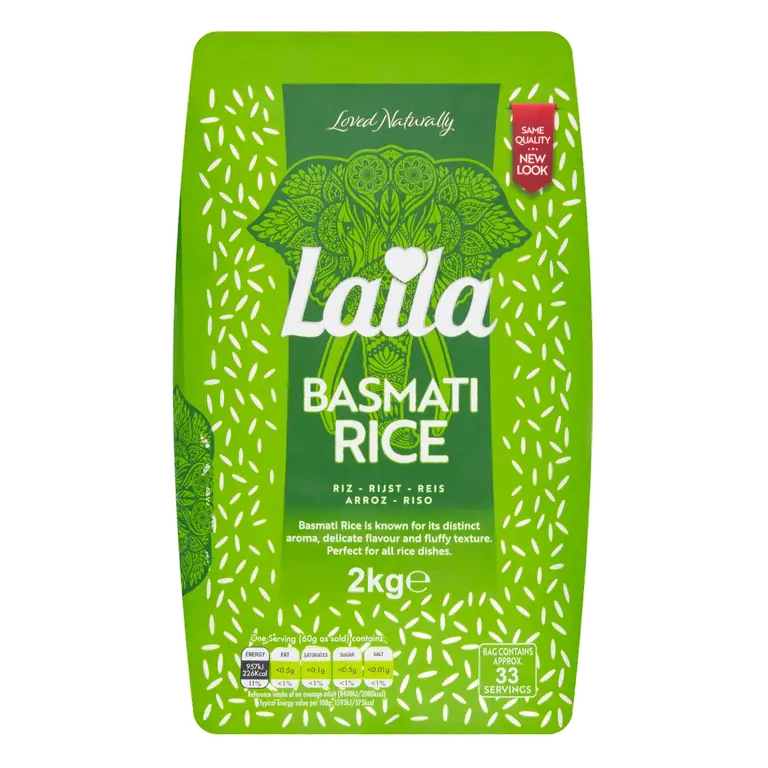 Laila Basmati Rice 2kg