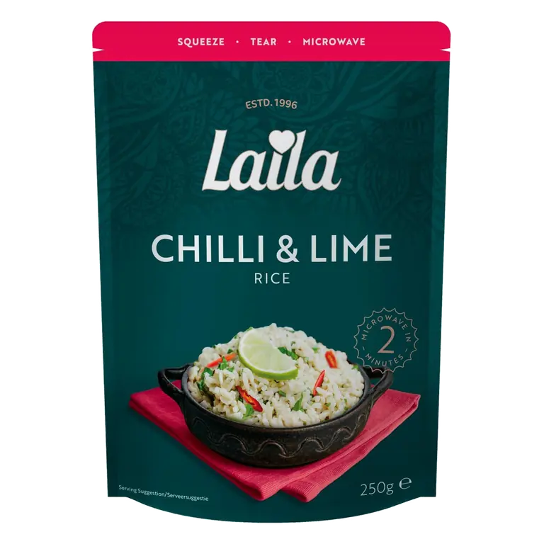 Chilli & Lime Rice 250g