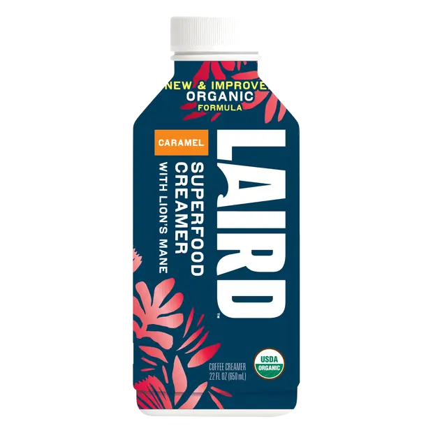 Laird Organic Caramel Superfood Coffee Creamer