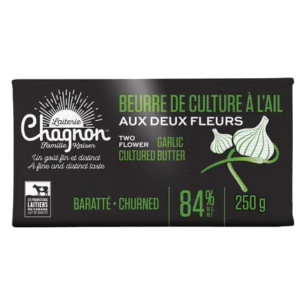 Churned Butter Garlic 250 g