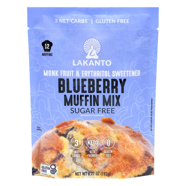 Gluten & Sugar Free Keto Blueberry Muffin Mix