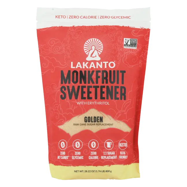 Golden Monk Fruit Sweetener with Erythritol