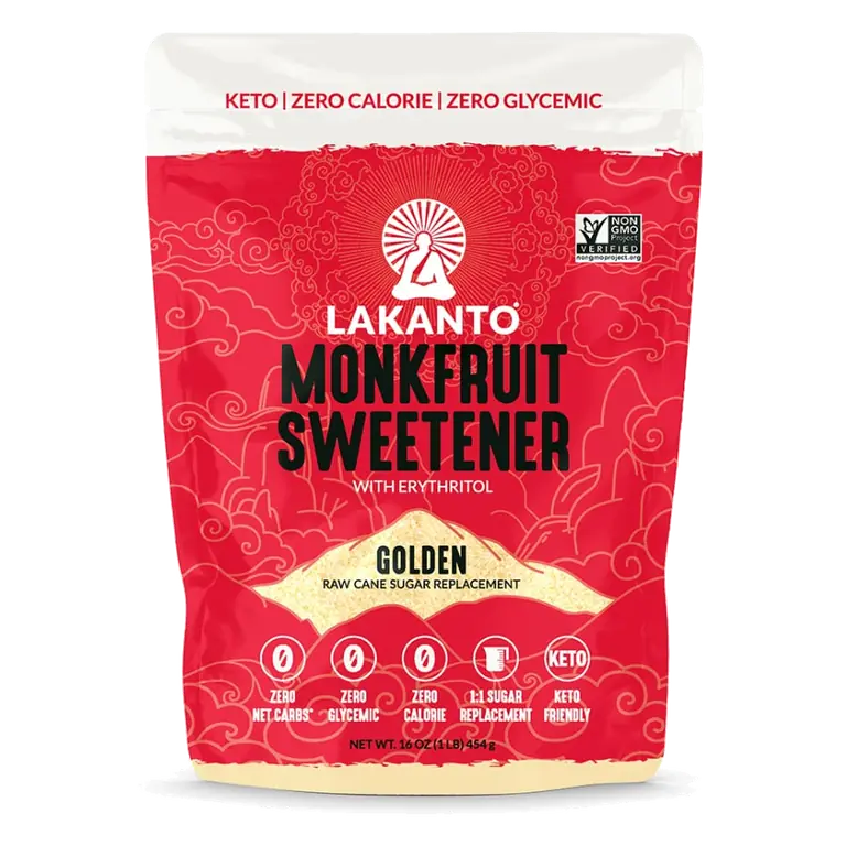 Golden Monkfruit Sweetener with Erythritol