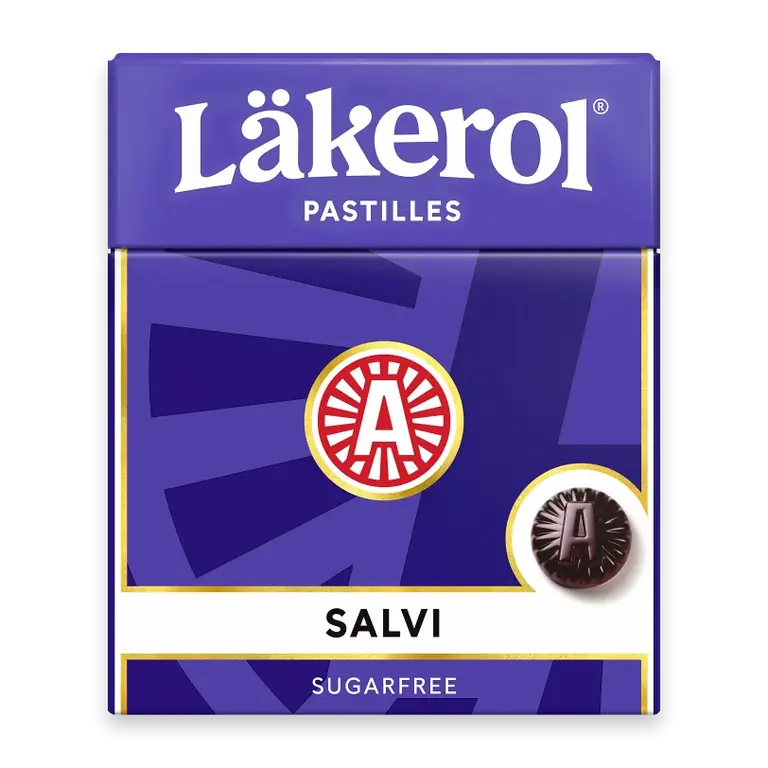 Halstabletter Salvi 25g Sockerfri