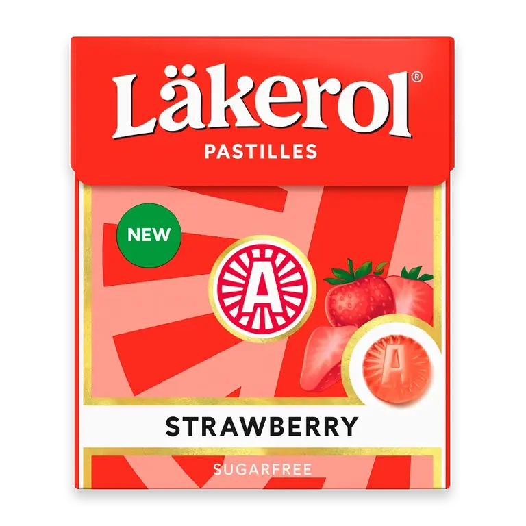 Pastill Classic Strawberry 25g