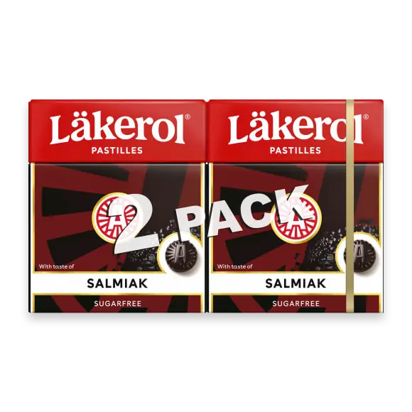 Salmiak Halstablett 2-pack