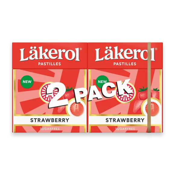 Strawberry Classic Halstablett 2-pack