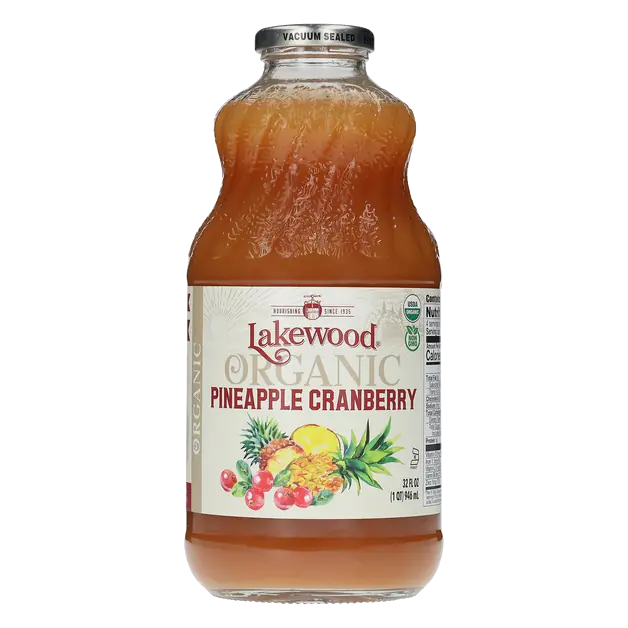 Organic Pineapple Cranberry Juice