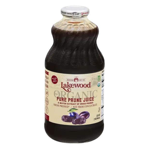 Pure Prune Juice Fresh Pressed Organic
