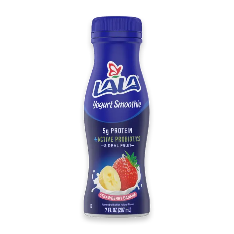 Strawberry Banana Probiotic Yogurt Smoothie